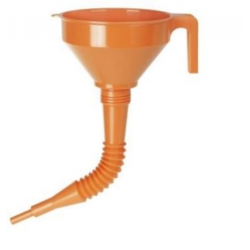 Trychtýř s flexibilní výlevkou 160 mm