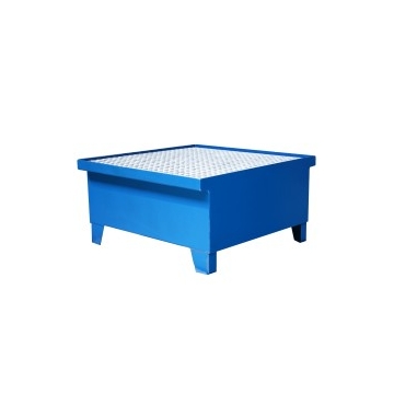 Záchytná vana s roštem 780x780x410 mm lakovaná