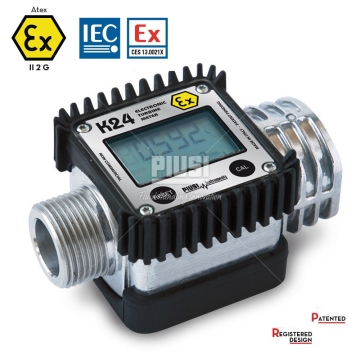 Digitální průtokomě na benzín K24 Atex/IECEx